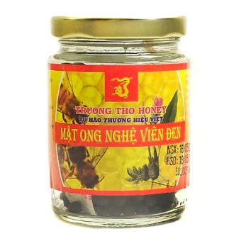 Mật Ong Nghệ Viên Đen Trường Thọ 100g - Cải Thiện Sức Khỏe Phụ Nữ Sau Khi Sinh. Hỗ Trợ Làm Lành Vết Loét Dạ Dày, Tá Tràng.