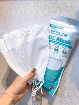 Khẩu Trang 4D Hãng DC Mask Kiểu Dáng KF94 Hàn Quốc