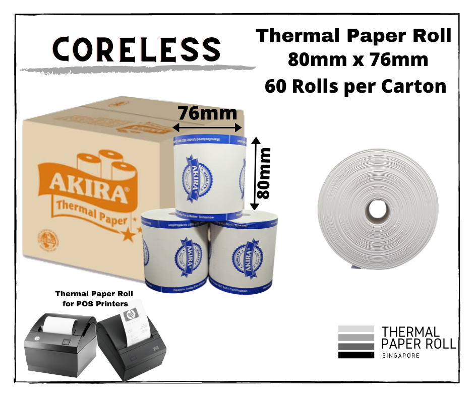 Thermal Paper 58mm 80mm Paper for Thermal Receipt Printer Pos