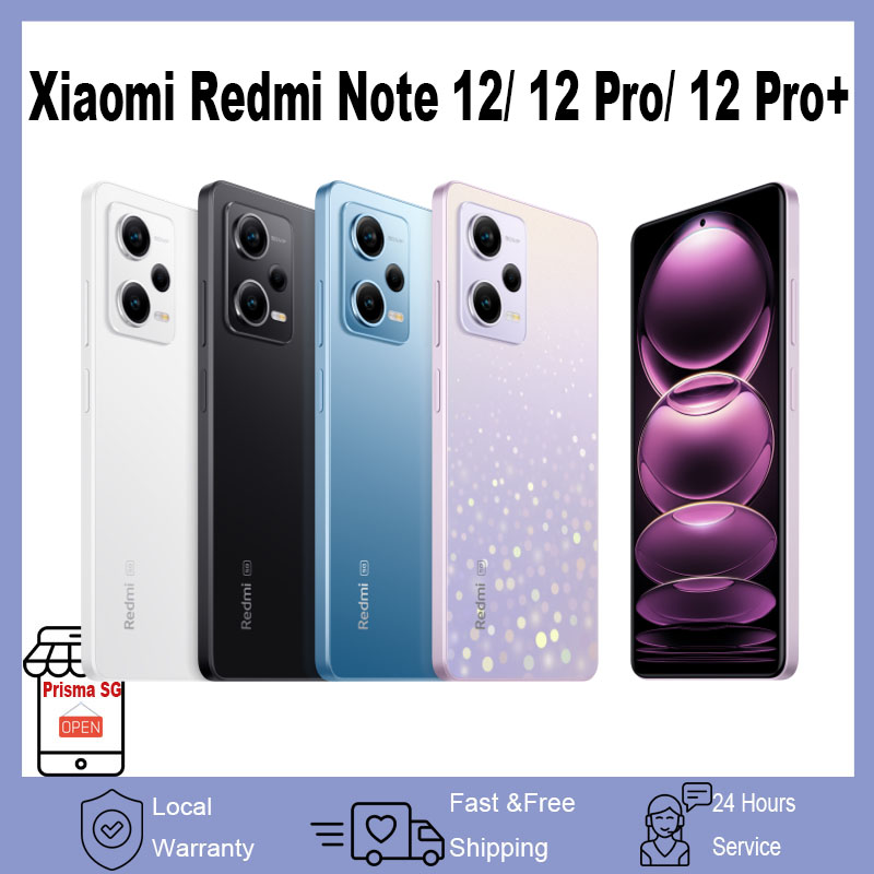 Redmi Note 12 Pro 5G series phones land in Singapore 