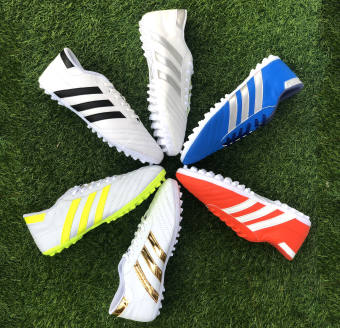 Giầy Đá Bóng Ba Sọc Khâu Full Đế + Trực Tiếp Từ Xưởng