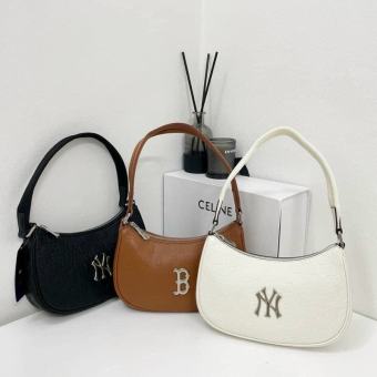 Túi kẹp nách mlb sẵn ba màu Vân da da dập nổi  - NUDDO FASHION