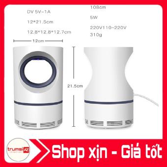 Đèn bắt muỗi siêu tốc LED 5W có quạt hút - KS 808