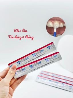 Que Bôi Chống Sâu Răng VECNI FLOUR Quét Một Lần Chống Sâu Răng 6 Tháng