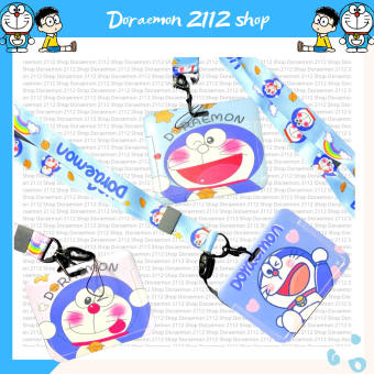 DÂY ĐEO THẺ BẢNG TÊN NGANG DORAEMON siêu dễ thương, dành riêng cho thẻ ngang