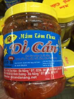 MẮM TÔM CHUA DÌ CẨN ĐẶC SẢN ĐÀ NẴNG combo 1 hủ 800gr