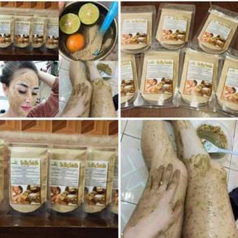 Bột tắm trắng bắc bật tone tự nhiên handmade