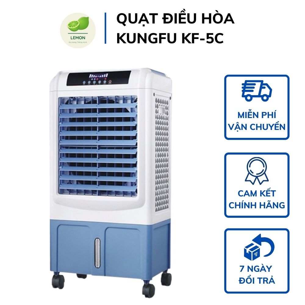 Quạt điều hòa không khí kungfu kf-35c dung tích 30l - máy làm mát không khí thông minh - quạt hơi nước kungfu
