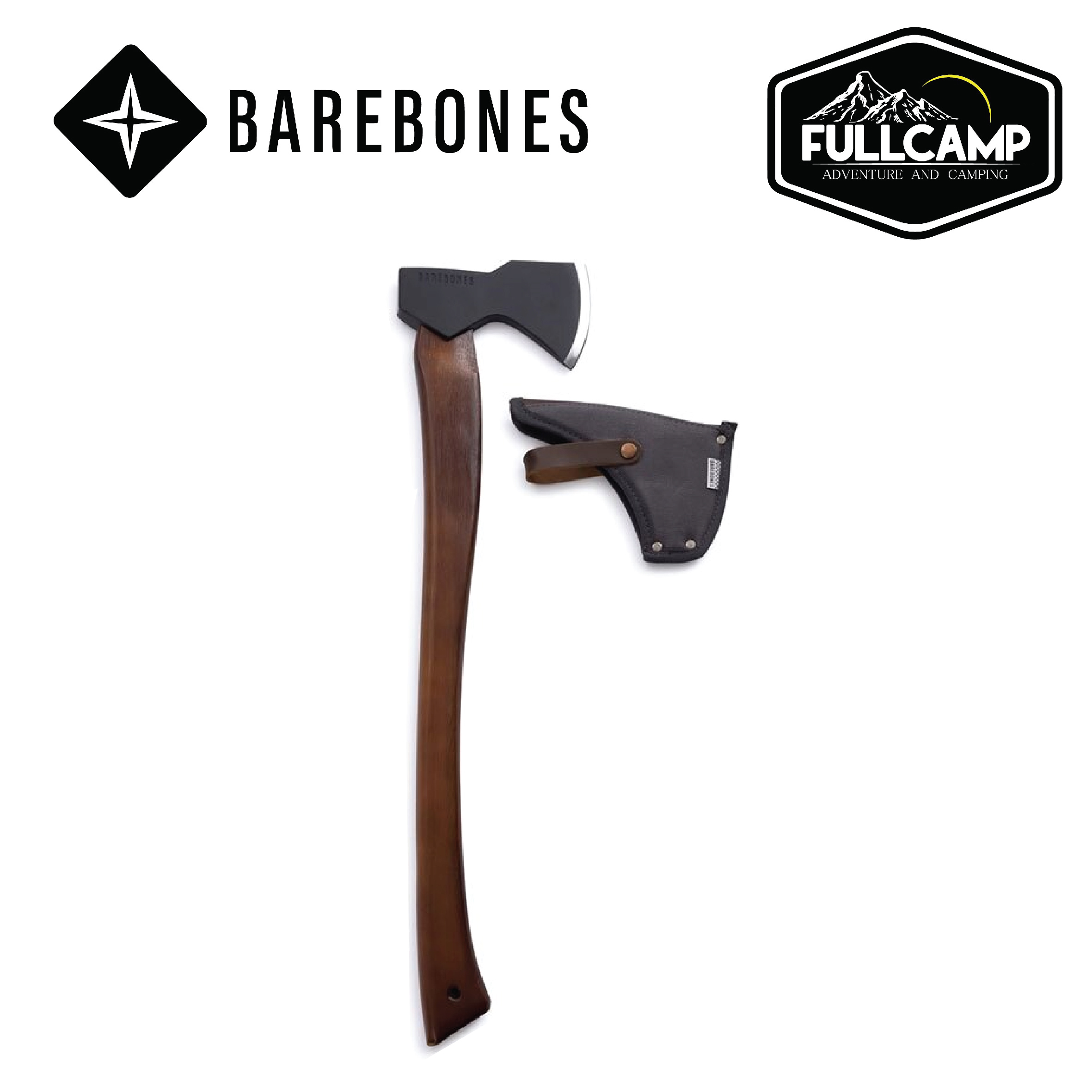 Barebones Field Hatchet with Sheath ขวานด้ามไม้ ขวานเล็ก ขวานตัด