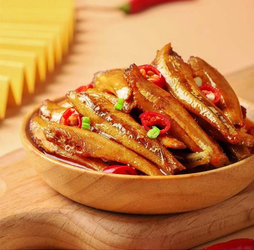 Cá cơm rim mặn  - Khô cá cơm loại To chất lượng cao, mình dày, Thơm ngon - Hàng sạch, 100% tự nhiên -200G