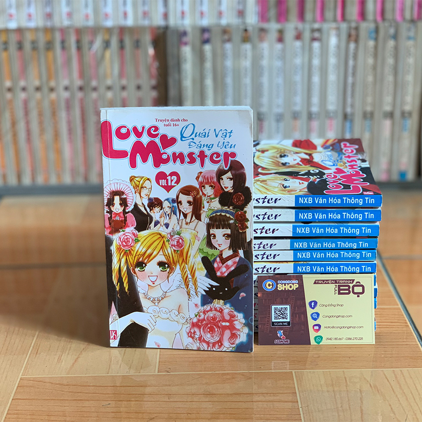Truyện Love Monster Quái Vật Đáng Yêu 12 tập - Sách truyện Full bộ