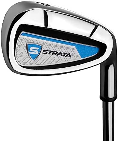 Callaway Men's Strata Complete 12 Piece Golf Club Set Includes: Driver, 3 Wood, 5 Hybrid, 6- 9 Iron, PW, Putter, Stand Golf Bag and 2 Head covers. Right Handed Hander Set · v8