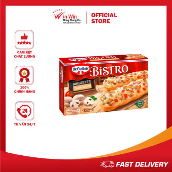 Pizza Bánh Mì Bistro Nấm Champignon Dr. Oetker 250g (2 cái x 125g) (Đức)