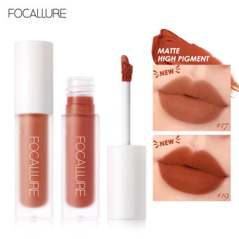 Son môi dạng lỏng FOCALLURE Staymax hiệu ứng nhung mờ không thấm nước giữ màu son bền màu lâu trôi 24 giờ - INTL