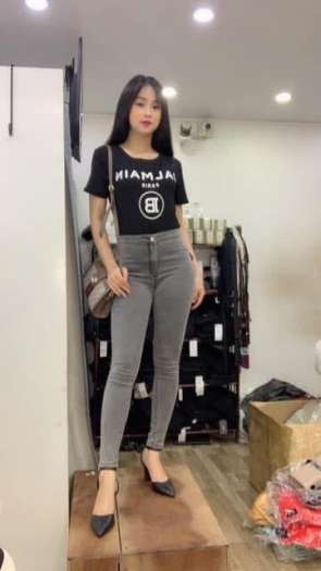 Quần bò giấy nữ cao cấp