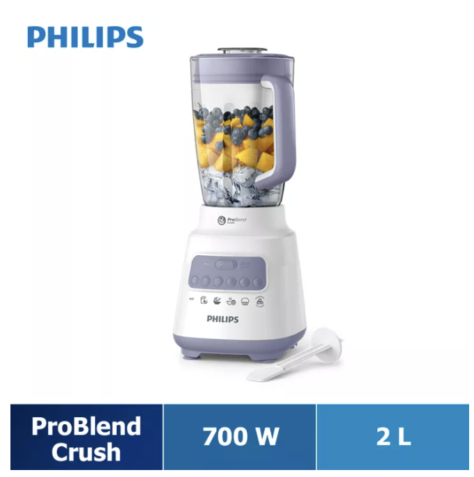 Máy xay sinh tố philips hr2221/00-bộ 2 cối