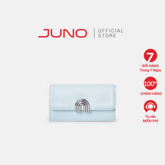 Ví Nữ Cầm Tay Thời Trang JUNO Phối Khoá Cầu Vồng Trang Trí VI194