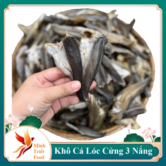 KHÔ CÁ LÓC CỬNG- Khô Cá Lóc Non 3 Nắng Vị Lạt Không Mặn, Đặc Sản Minh Triết( 1kg, 500gr, 200gr)