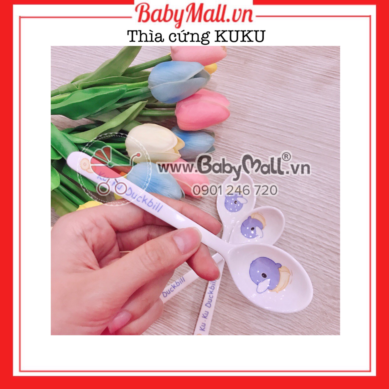 Thìa cho bé KUKU Babymall.vn