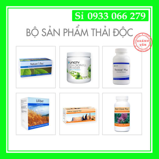 Bộ Thải Độc 6 Sản Phẩm Của Unicity