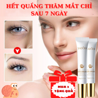 Kem Mắt Chống Lão Hóa Cho mắt  Kem Dưỡng Da Vùng Mắt ốc sên Dưỡng Ẩm, Xóa Nhăn Giảm Thâm Bọng Mắt, Làm Cho Vùng Da Quanh Mắt Ẩm Mượt, Tươi Tắn và Rạng Rỡ