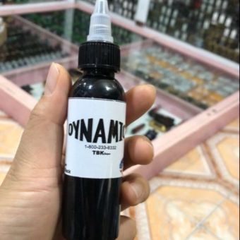 Mực xăm hình siêu đen Dynamic TBK Triple Black 60ml chai chiết