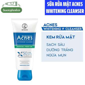 Kem Rửa Mặt Dưỡng Trắng Acnes  Whitening Cleanser 100gr