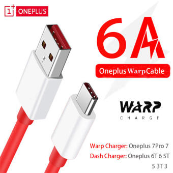 Original Dành Cho Oneplus 7 Pro Cáp Sạc Warp Cáp USB C 6A Type-C Cáp Sạc Dash Cáp Sạc Nhanh, Cho 1 + One Plus 8 7 Pro 7 T 7 T 6T 6 5T 5 3T 3 Bộ Sạc Warp