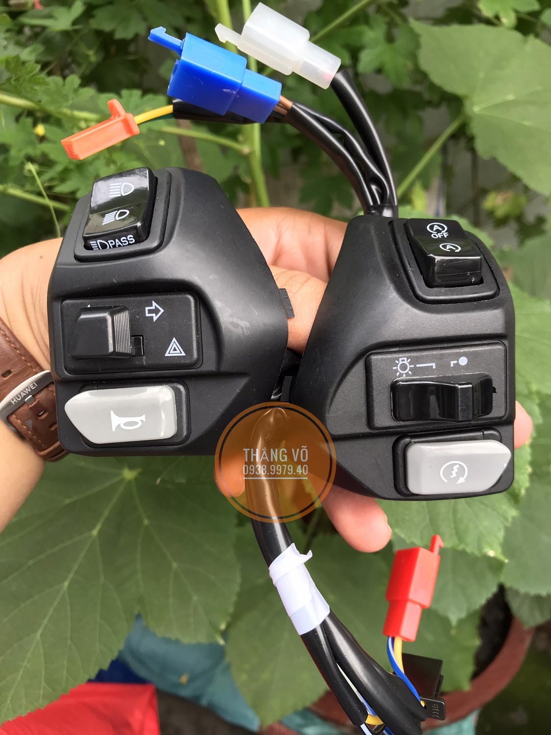 Cùm nvx, cùm công tắc nvx đầy đủ chức năng loại 1:1 sử dụng sirius exciter ex 150 ex 135