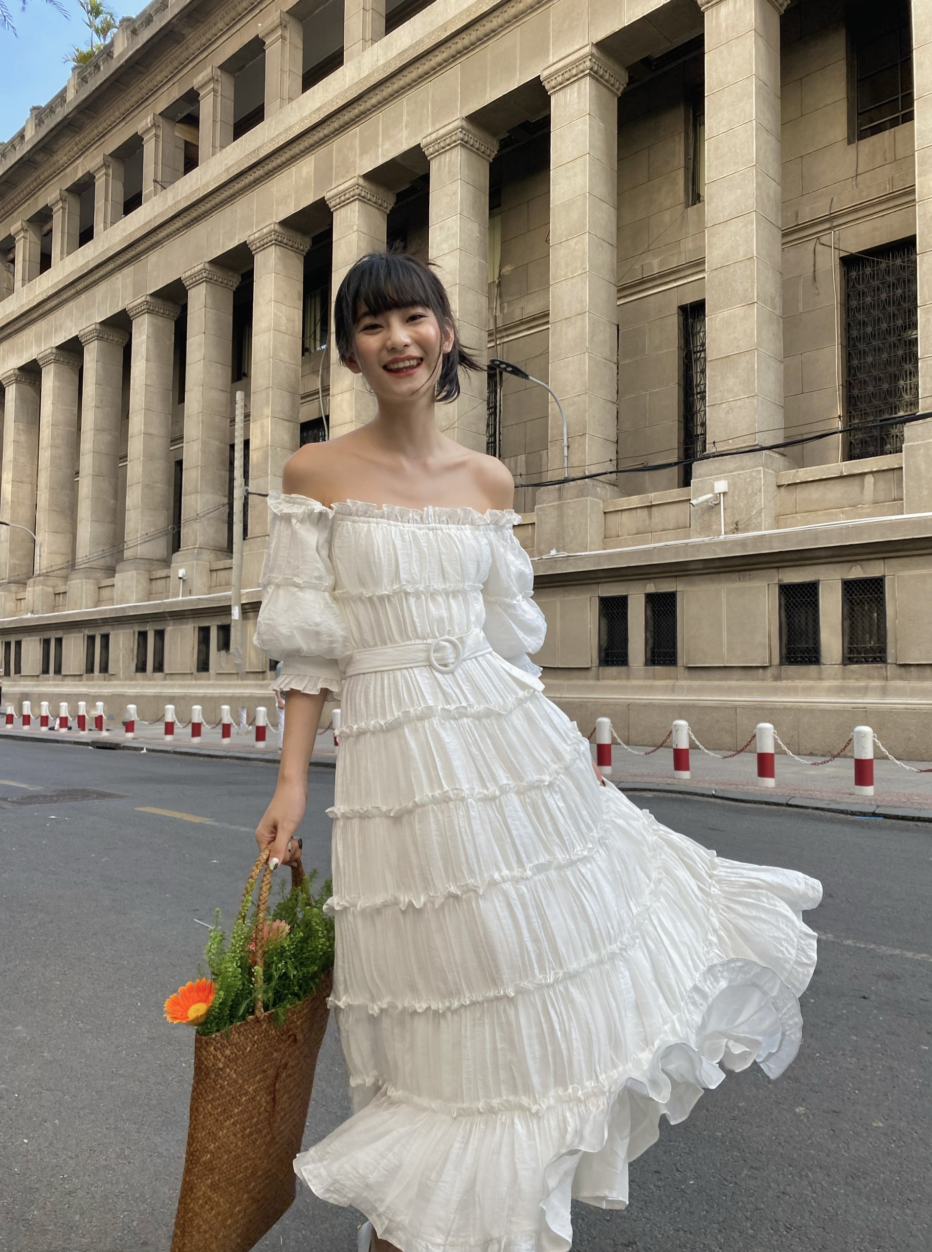 Daydreamer đầm dài dreamy papillon dress