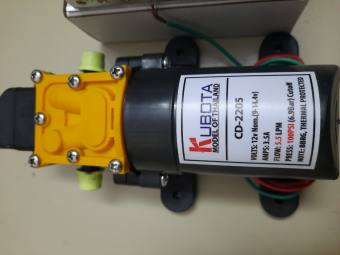 máy bơm mini tăng áp lực nước 12v rửa xe máy