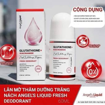 Lăn khử mùi trắng da nách Glutathione Fresh Up Whitening Angel’s Liquid khử mùi cơ thể