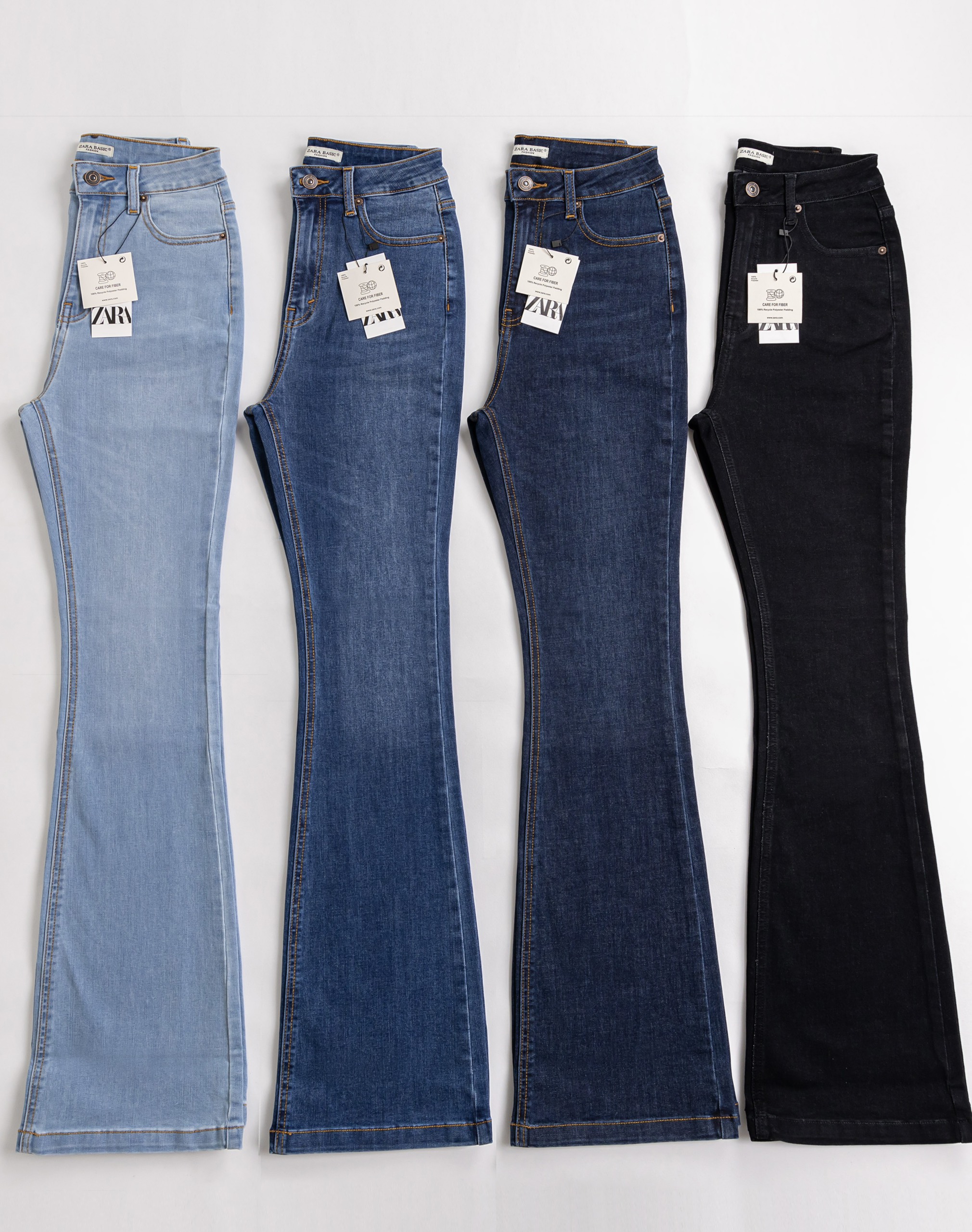 Quần jean ống loe bzr106 dài 106cm sofm wear