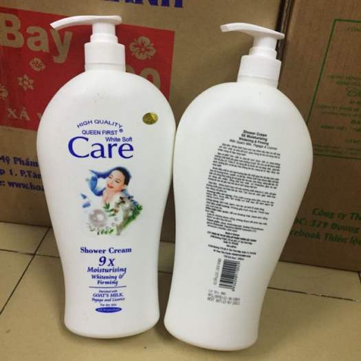 Sữa Tắm Dê White Care 9X (1200ml)