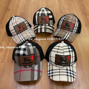 Nón Kết Mũ Lưỡi Trai Thời Trang Nam Nữ BURBERY (Hàng VNXK)