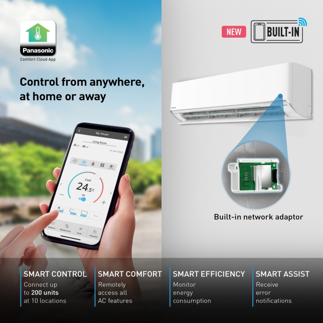 PANASONIC XU SYSTEM 3 AIRCON (5 Ticks) & FREE INSTALLATION / $200 GROCERY VOUCHERS REDEEM FROM PANASONIC · v7