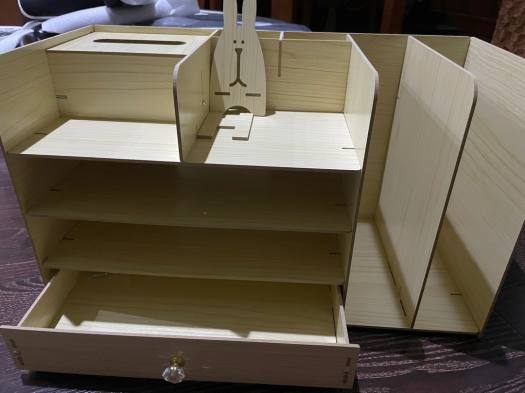 Kệ sách mini để bàn - tủ đựng sách gỗ - giá để sách vở, tài liệu để bàn