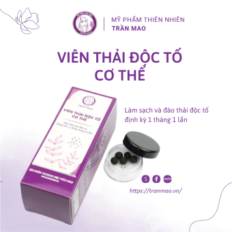 Viên Thải Độc Cơ Thể - Thải Độc Giảm Cân