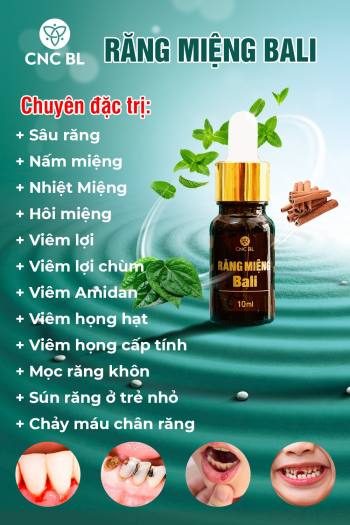 TINH DẦU RĂNG MIỆNG BALI (LỌ 10ML)