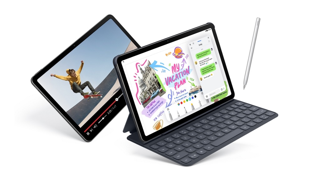 Huawei Matepad 10.4 2022 ( RAM 4GB/128GB ) - Garansi Resmi - Matte Gray Harga 4,275,000 rupiah*Gratis Ongkir