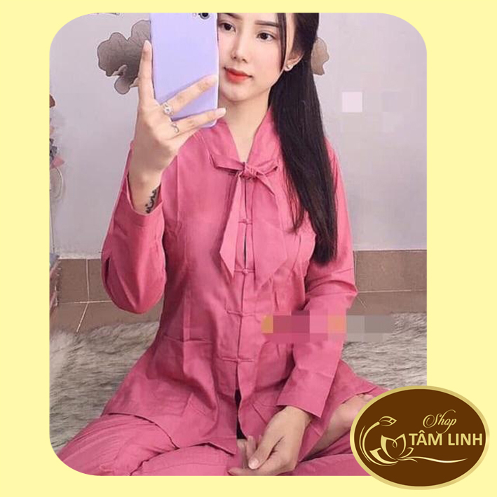 Đồ lam đi chùa - mẫu la hán nơ