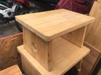 Ghế đẩu gỗ, ghế gỗ nhỏ,ghế con 17 x 30cm
