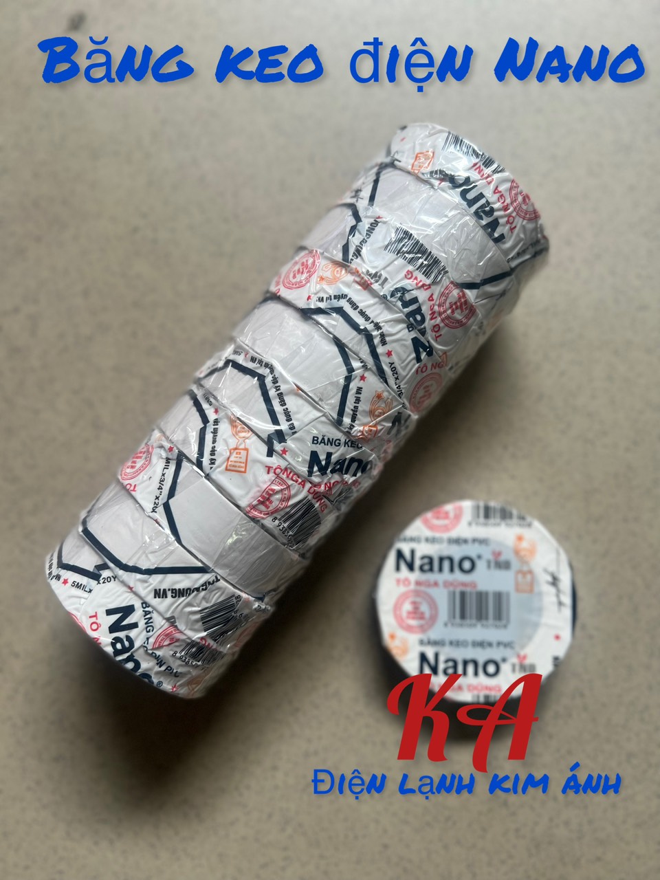 Combo 10 Cuộn Băng keo điện Nano