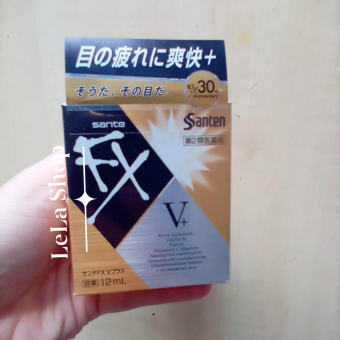 Nước Nhỏ Mắt Santen FX Vàng  Nhật (Mẫu Mới)