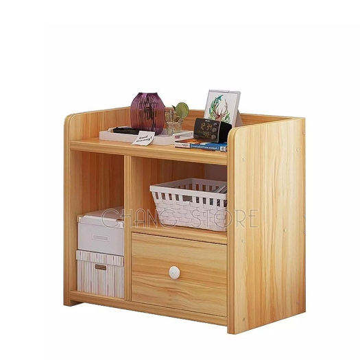 Tủ Đầu Giường, Kệ Đầu Giường, Hộc Tủ Kệ Mini 1 Ngăn, 2 Ngăn Kéo Deco Trang Trí Phòng, Chất Liệu Gỗ MDF, Chắc Chắn, Phong Cách Hiện Đại, Sang Trọng