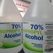 HeartMed Isopropyl and Ethyl 70% Alcohol with Moisturizer