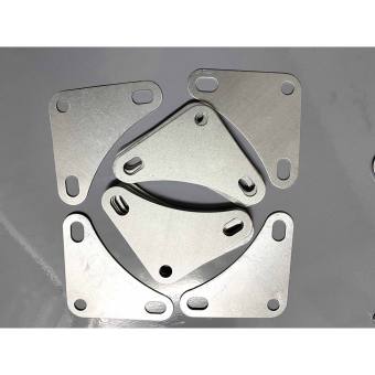 Bộ 16 ke góc lắp kệ sắt v lỗ đa năng