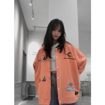 Áo Cadigan Nút Bấm Form Rộng Siêu Cute TP