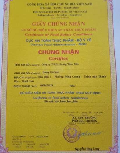 Trà Hoàng Thảo Mộc