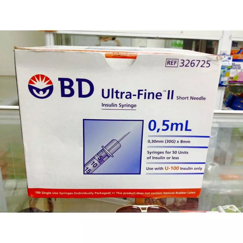 Kim Tiêm Tiểu Đường BD ULTRA-FINE II 0.5ML